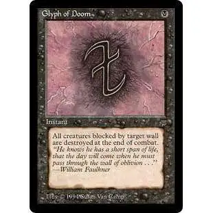 MtG Legends Common Glyph of Doom