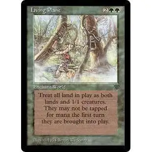 Magic The Gathering Legends Single Card Rare Living Plane Lightly