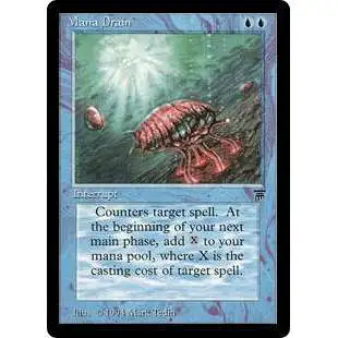 drain cards mtg Magic The Gathering Legends Single Card Uncommon Mana Moderately Played Drain Life deals X damage to target creature or player Ego Drain | Wilds of
