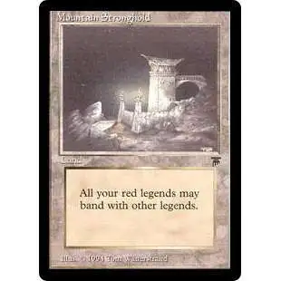 MtG Legends Uncommon Mountain Stronghold
