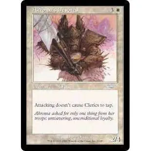 MtG Trading Card Game Legions Uncommon Akroma's Devoted #2 [Moderately Played]