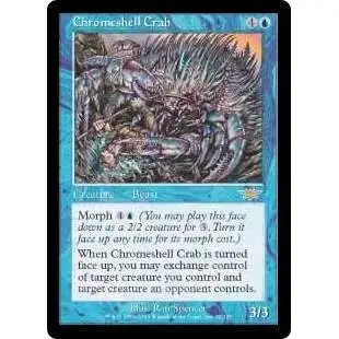 MtG Trading Card Game Legions Rare Chromeshell Crab #32