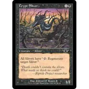 MtG Trading Card Game Legions Common Crypt Sliver #63