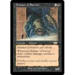 MtG Trading Card Game Legions Rare Drinker of Sorrow #66