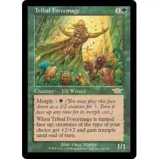 MtG Trading Card Game Legions Rare Tribal Forcemage #142