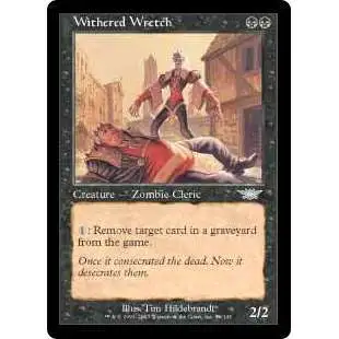 MtG Trading Card Game Legions Uncommon Foil Withered Wretch #86