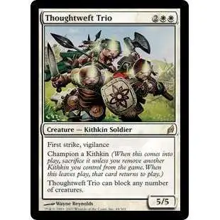 MtG Lorwyn Rare FOIL Thoughtweft Trio #44