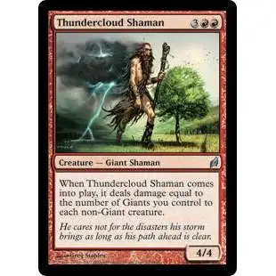 MtG Lorwyn Uncommon Thundercloud Shaman #195