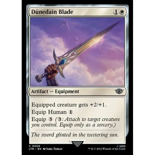 MtG Lord of the Rings Tales of Middle-Earth Common Dunedain Blade #6