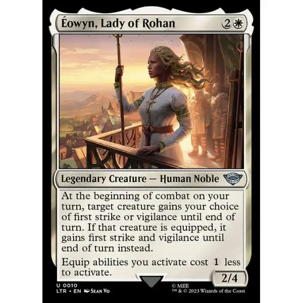 MtG Lord of the Rings Tales of Middle-Earth Uncommon Eowyn, Lady of Rohan #10