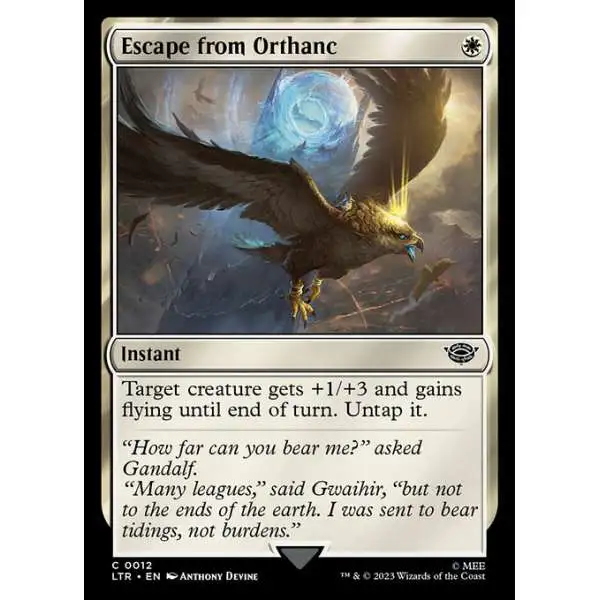 MtG Lord of the Rings Tales of Middle-Earth Common Escape from Orthanc #12