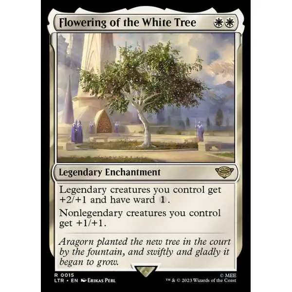 MtG Lord of the Rings Tales of Middle-Earth Rare Flowering of the White Tree #15