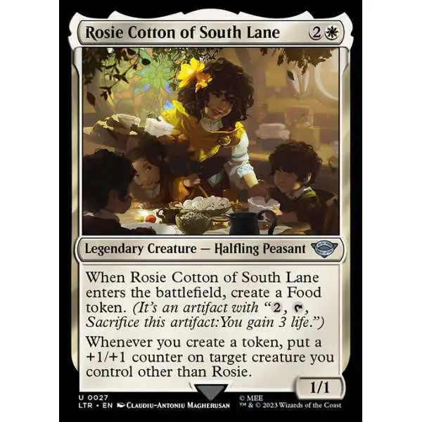 MtG Lord of the Rings Tales of Middle-Earth Uncommon Rosie Cotton of South Lane #27