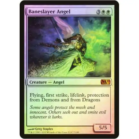 MtG 2011 Core Set Mythic Rare Foil Baneslayer Angel #7