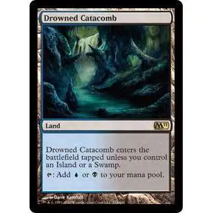 MtG 2011 Core Set Rare Drowned Catacomb #224