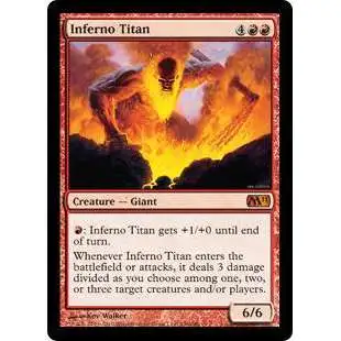 MtG 2011 Core Set Mythic Rare Inferno Titan #146