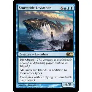 MtG 2011 Core Set Rare Stormtide Leviathan #74