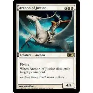 MtG 2012 Core Set Rare Archon of Justice #6