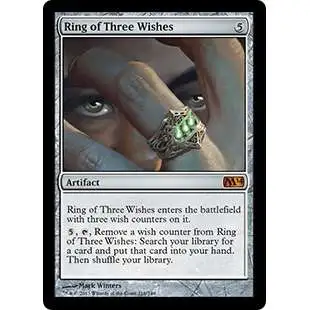 MtG 2014 Core Set Mythic Rare Ring of Three Wishes #216