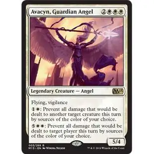MtG Trading Card Game 2015 Core Set Rare Avacyn, Guardian Angel #3