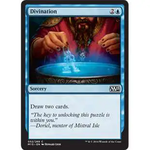 MtG Trading Card Game 2015 Core Set Common Divination #52