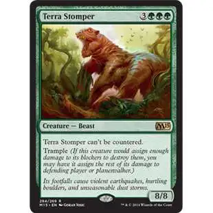 MtG Trading Card Game 2015 Core Set Rare Terra Stomper #284