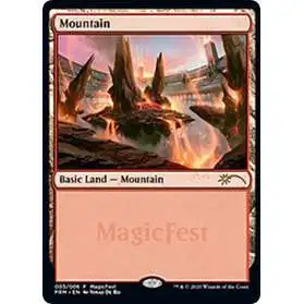 MtG Promo Cards Promo Mountain [MagicFest 2020 Promo, Foil]