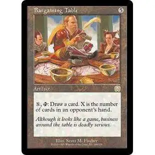 MtG Trading Card Game Mercadian Masques Rare Bargaining Table #288