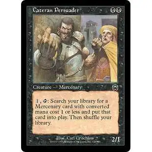MtG Trading Card Game Mercadian Masques Common Foil Cateran Persuader #124