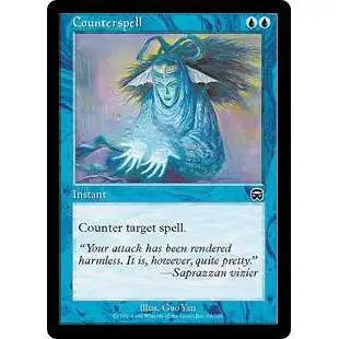 MtG Trading Card Game Mercadian Masques Common Counterspell #69