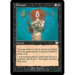 MtG Trading Card Game Mercadian Masques Rare Unmask #168