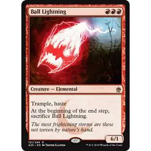 MtG Trading Card Game Masters 25 Rare Ball Lightning #121