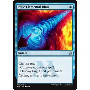 MtG Trading Card Game Masters 25 Uncommon Blue Elemental Blast #43