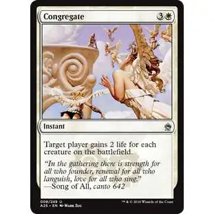 MtG Trading Card Game Masters 25 Uncommon Congregate #8