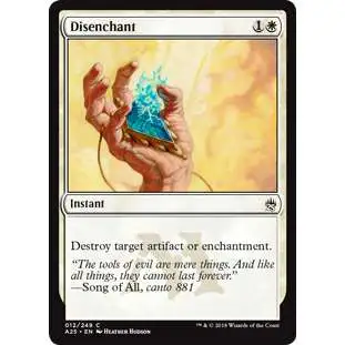 MtG Trading Card Game Masters 25 Common Disenchant #12