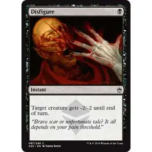 MtG Trading Card Game Masters 25 Common Disfigure #87