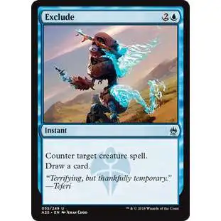 MtG Trading Card Game Masters 25 Uncommon Exclude #55