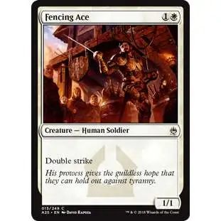 MtG Trading Card Game Masters 25 Common Fencing Ace #13