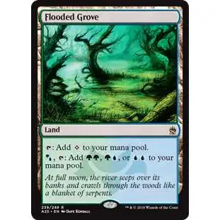 Magic The Gathering Double Masters Single Card Rare Flooded Grove