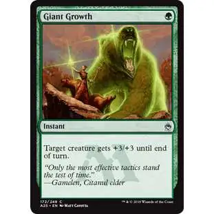 MtG Trading Card Game Masters 25 Common Giant Growth #172