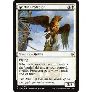 MtG Trading Card Game Masters 25 Common Griffin Protector #17