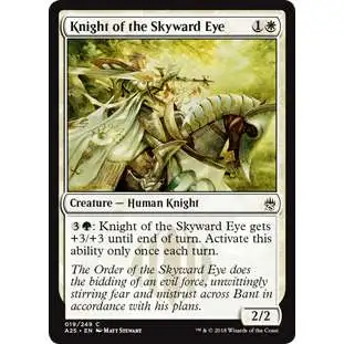 MtG Trading Card Game Masters 25 Common Knight of the Skyward Eye #19