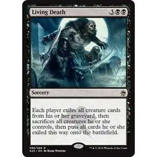 MtG Trading Card Game Masters 25 Rare Living Death #96