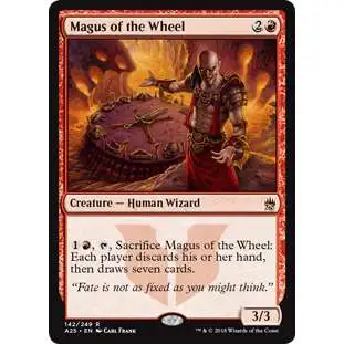 MtG Trading Card Game Masters 25 Rare Magus of the Wheel #142