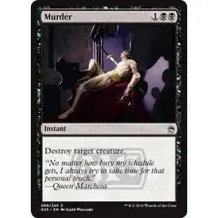 MtG Trading Card Game Masters 25 Common Murder #98