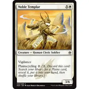 MtG Trading Card Game Masters 25 Common Noble Templar #25