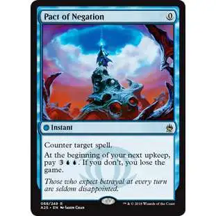 MtG Trading Card Game Masters 25 Rare Pact of Negation #68