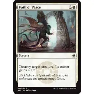 MtG Trading Card Game Masters 25 Common Path of Peace #29