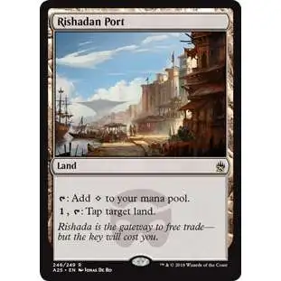 MtG Trading Card Game Masters 25 Rare Rishadan Port #246