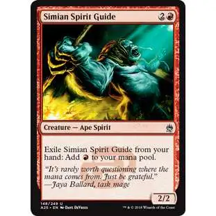 MtG Trading Card Game Masters 25 Uncommon Simian Spirit Guide #148